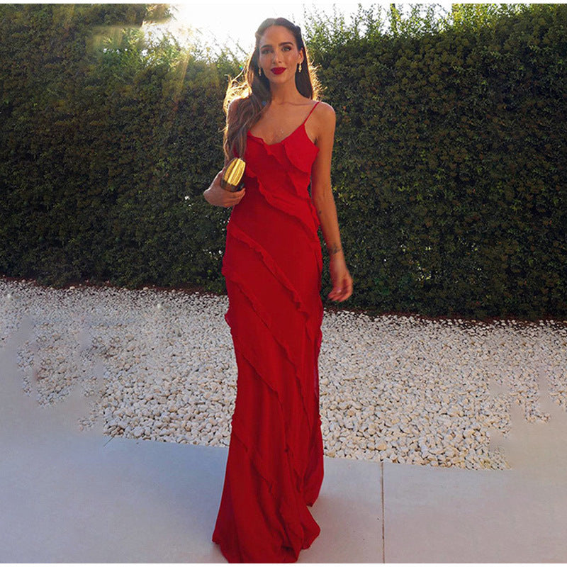 Dorena® | Elegant Dress with Ruffles