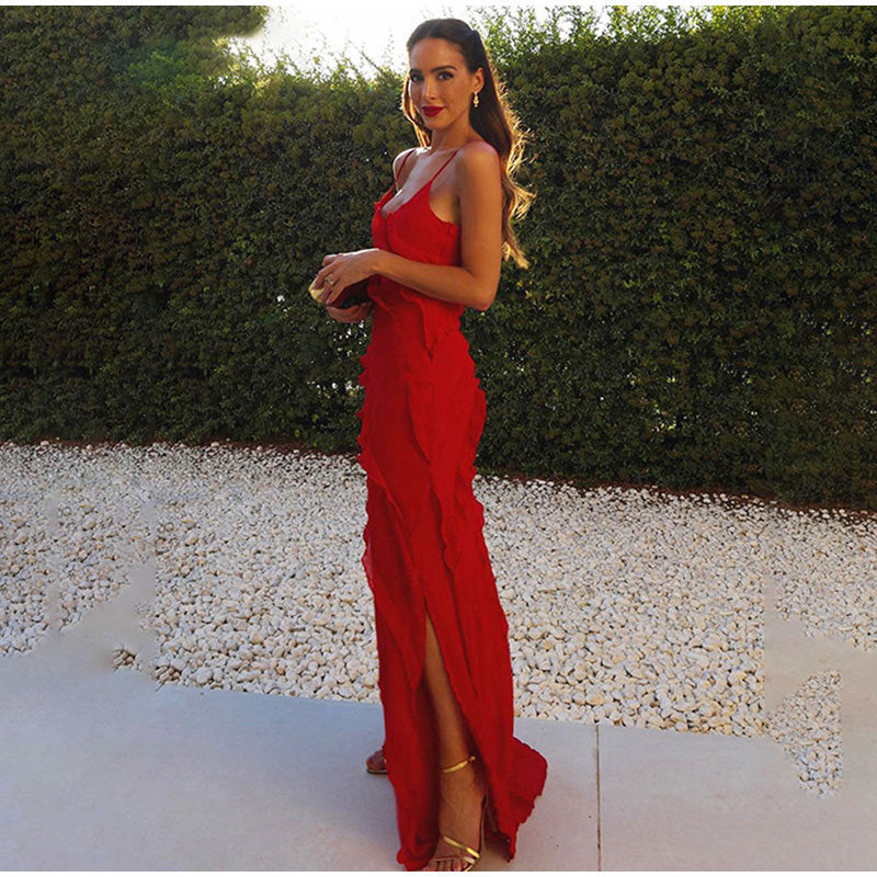 Dorena® | Elegant Dress with Ruffles