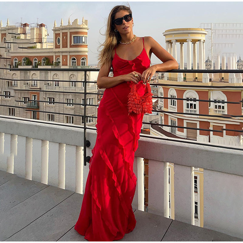 Dorena® | Elegant Dress with Ruffles