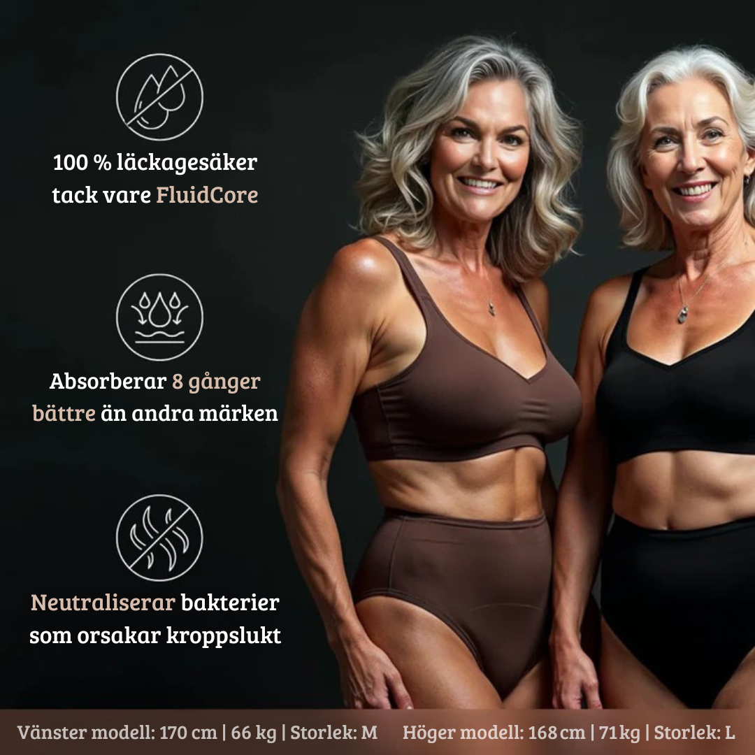 Dryva™ - Signature Läckagesäkra Underkläder | 5-pack