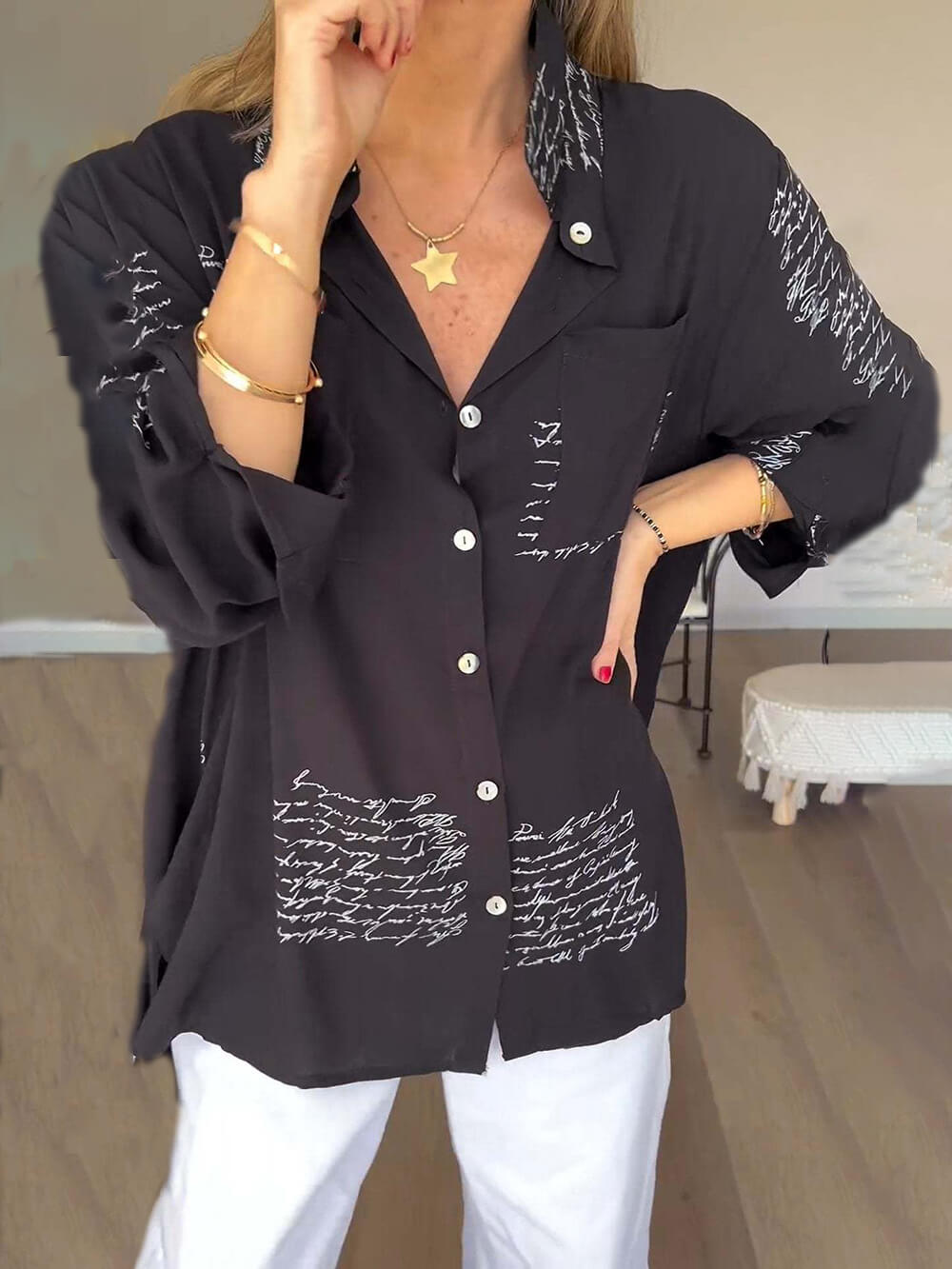 Fiorella |  Shirt for a casual and modern style