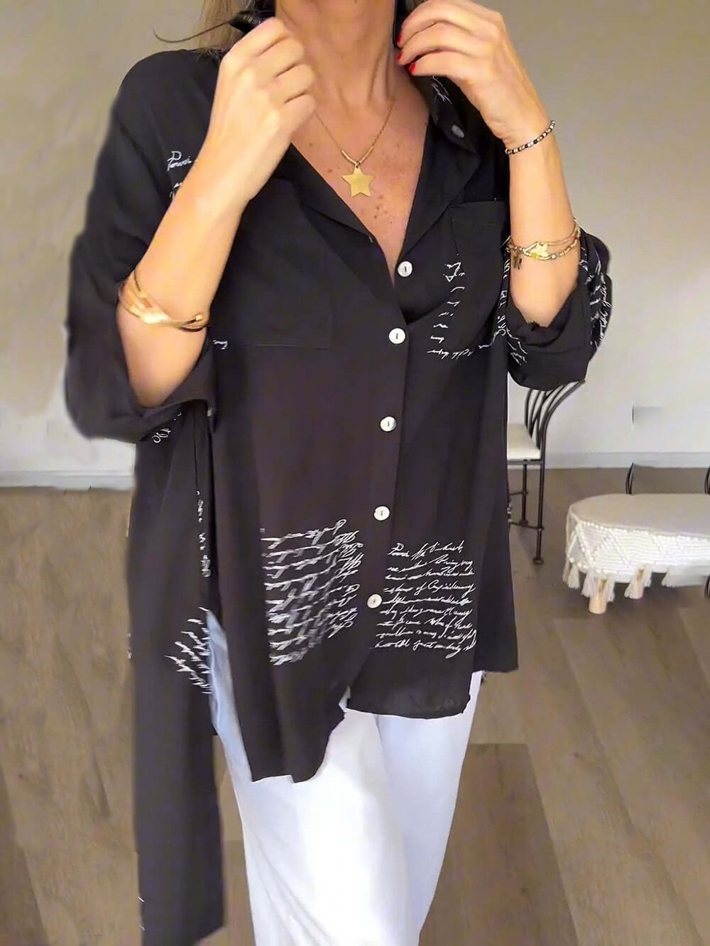 Fiorella |  Shirt for a casual and modern style