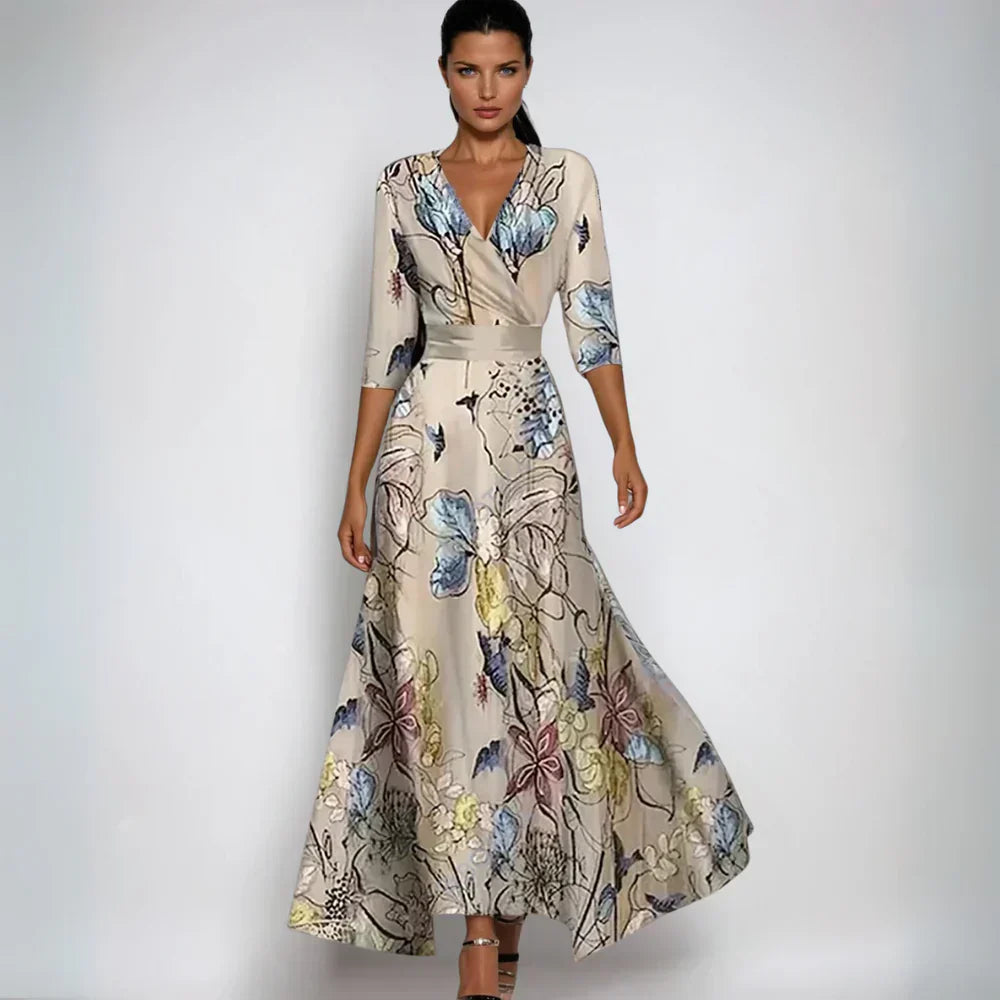 Johanna | Elegant floral dress