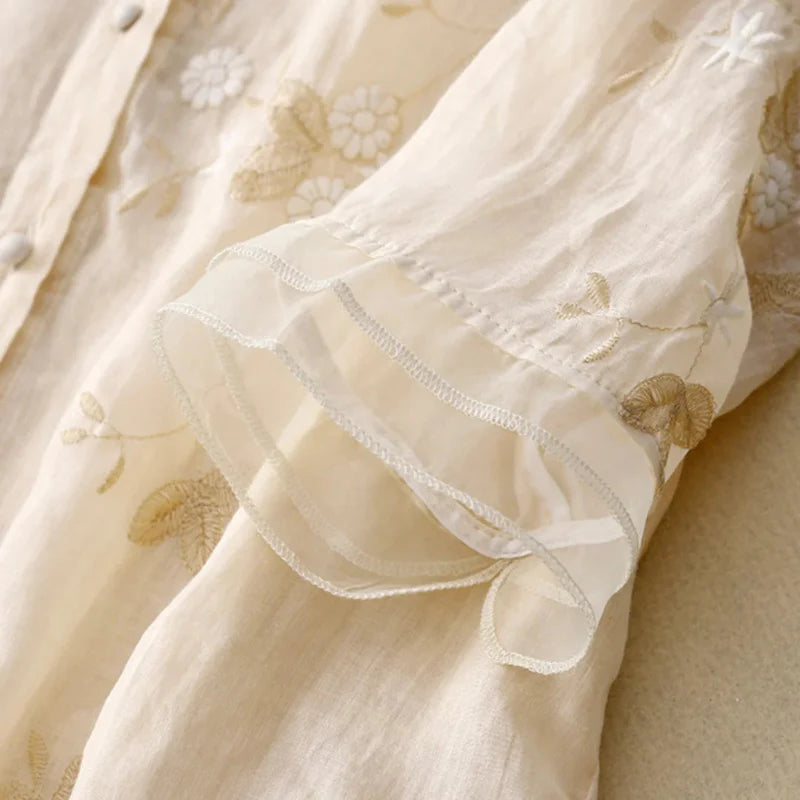 Dorena® | Embroidered blouse