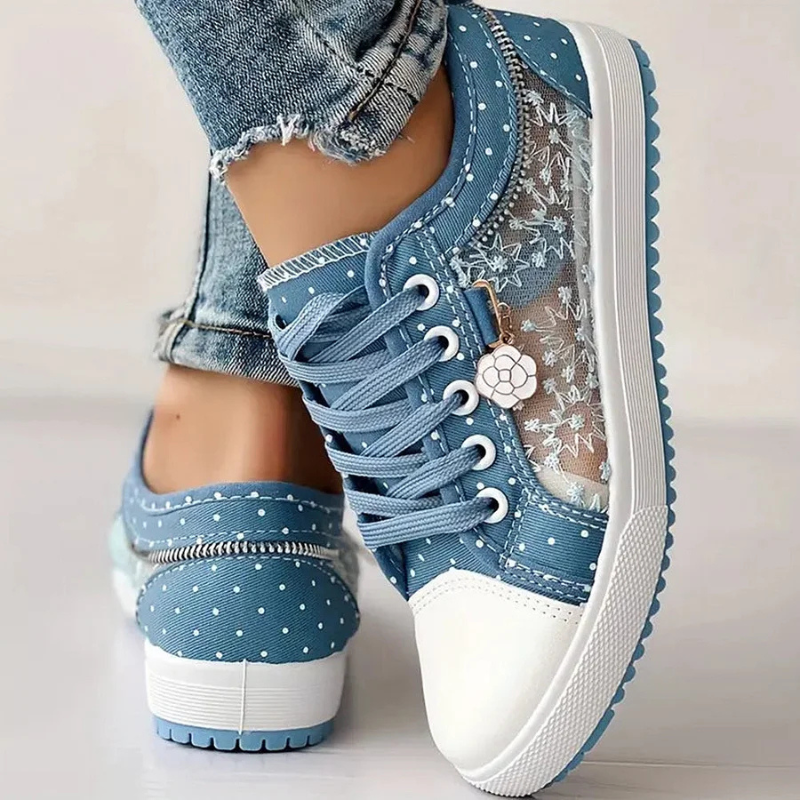 Jacqueline™ – Ortopediska Bekväma och Stilrena Sneakers