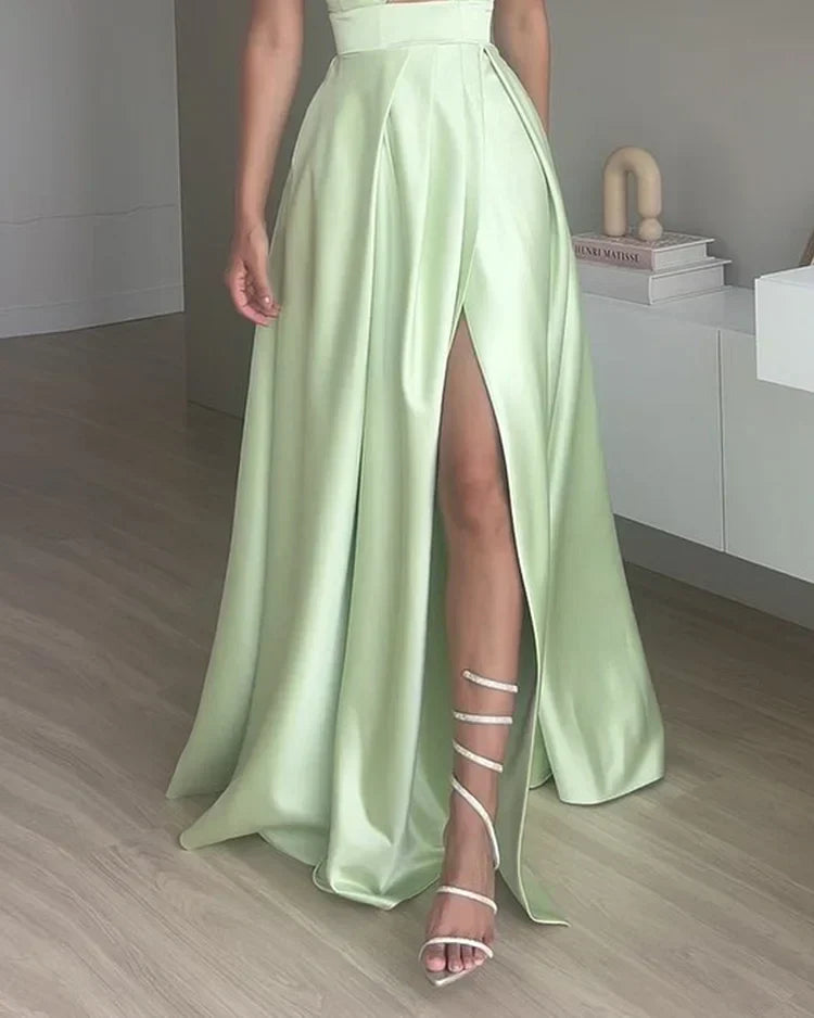Valeria  | Long Sleeveless Dress