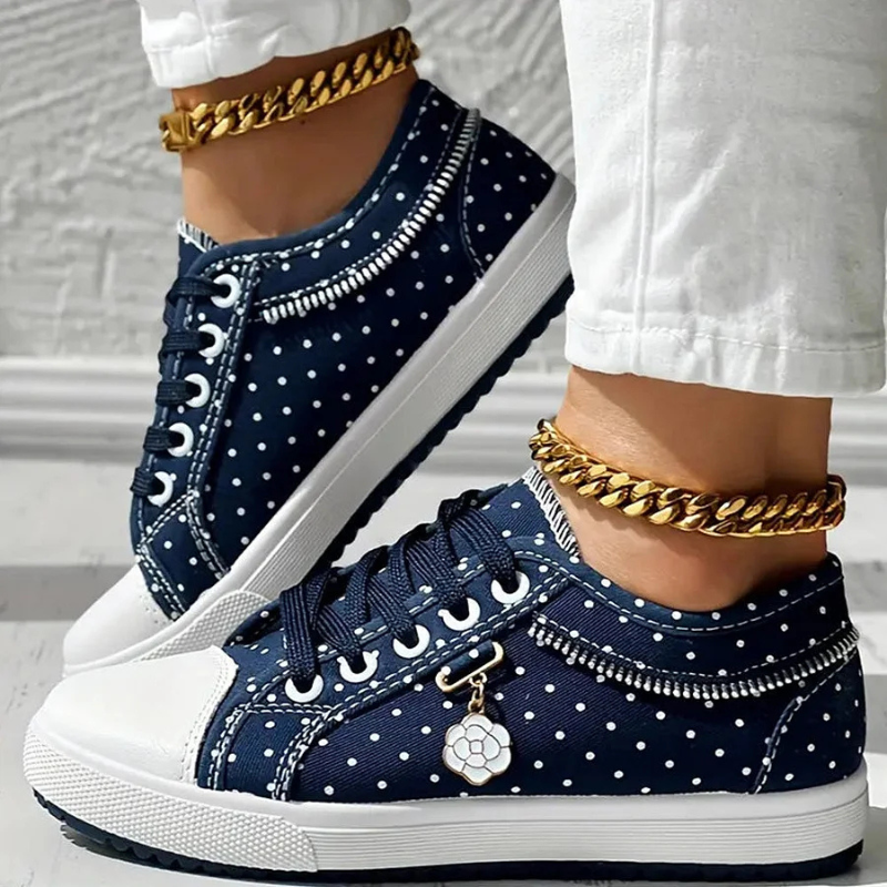 Jacqueline™ – Ortopediska Bekväma och Stilrena Sneakers
