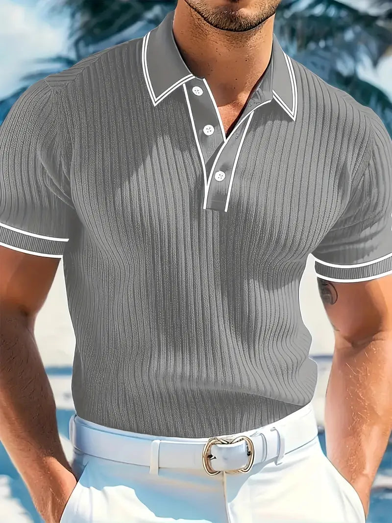 Rúben™ – Elegant Polo – Medelhavsinspirerad Stil