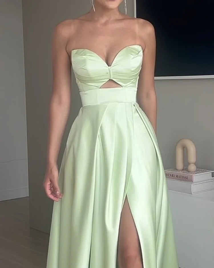 Valeria  | Long Sleeveless Dress