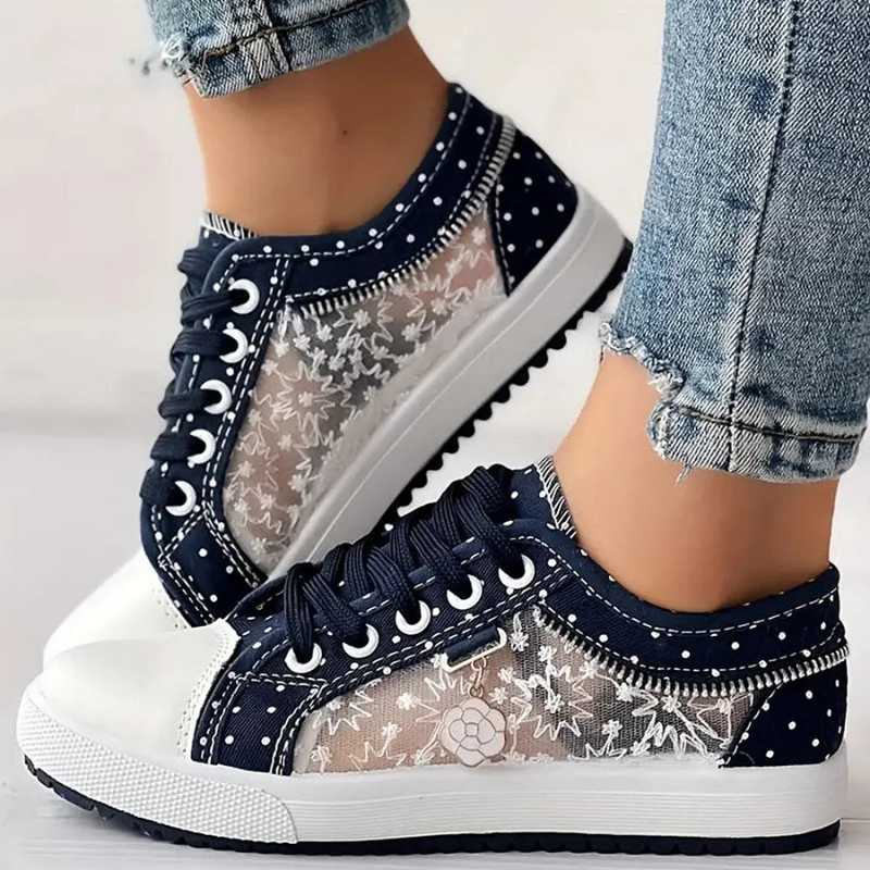 Jacqueline™ – Ortopediska Bekväma och Stilrena Sneakers