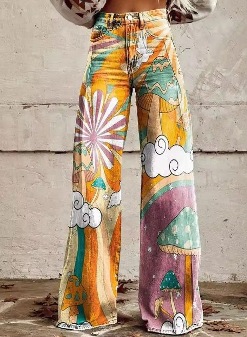 Dorena® | Pantalon Boho Vintage