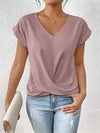 Faina™ | Elegant casual v-neck shirt