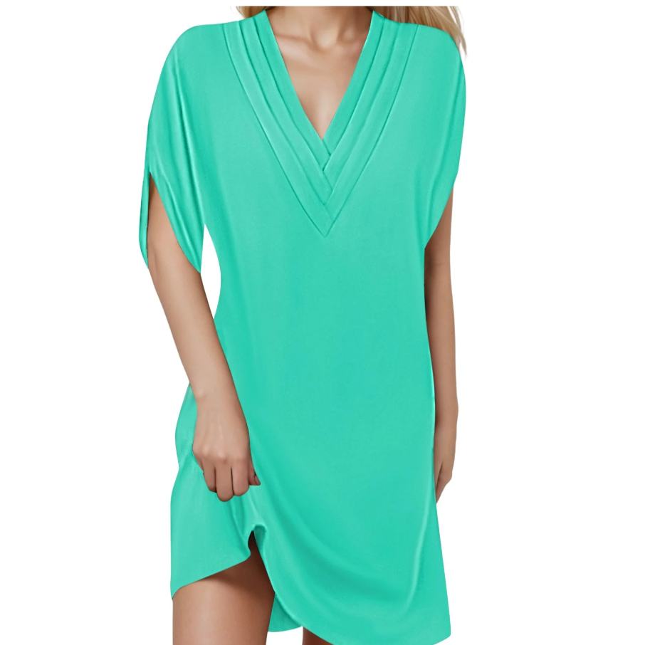 Blige | Elegant V-neck Dress