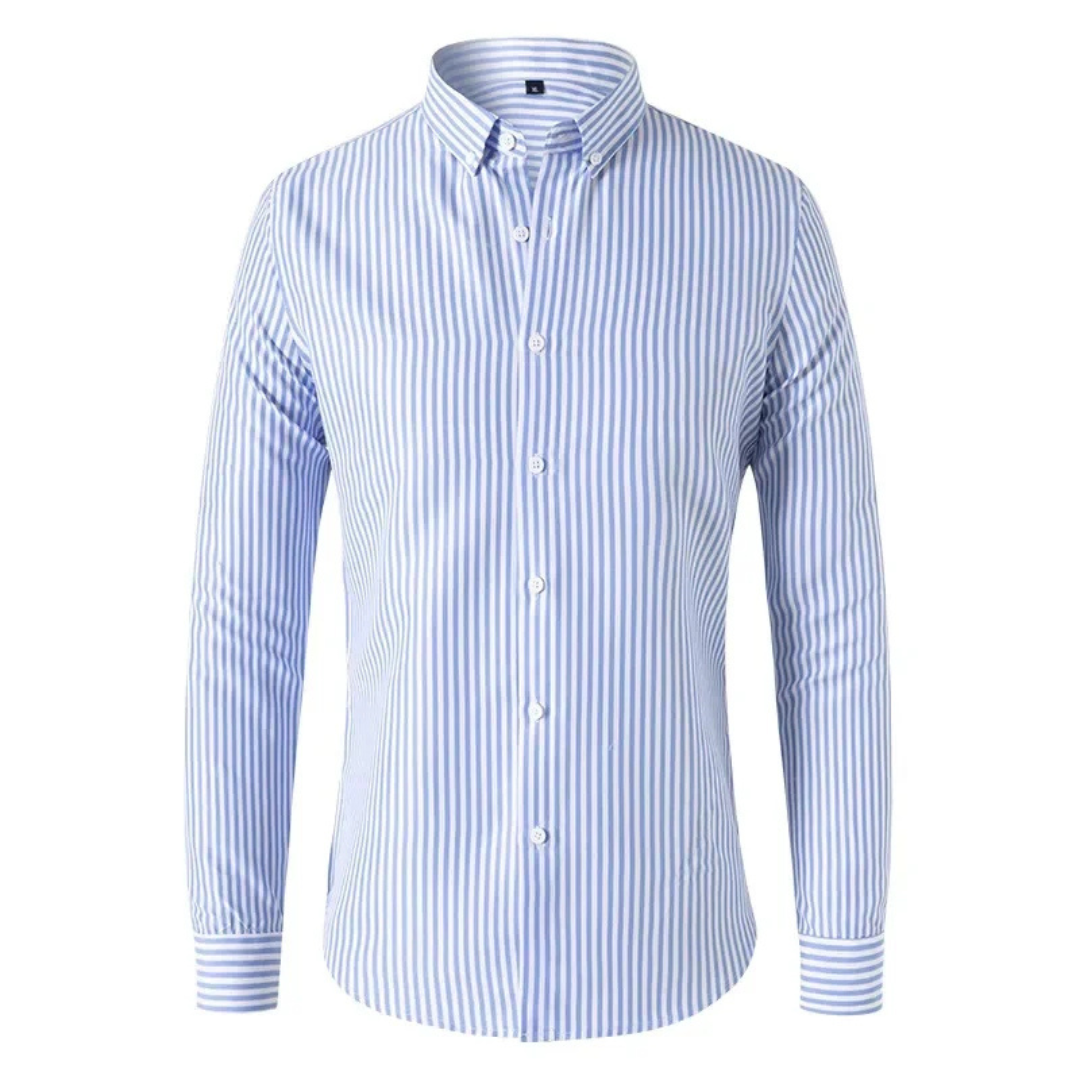 Timo™ - Randig Skjorta för Män – Snygg & Självsäker