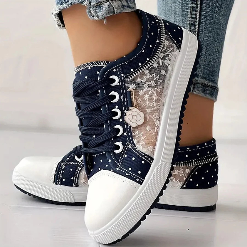 Jacqueline™ – Ortopediska Bekväma och Stilrena Sneakers