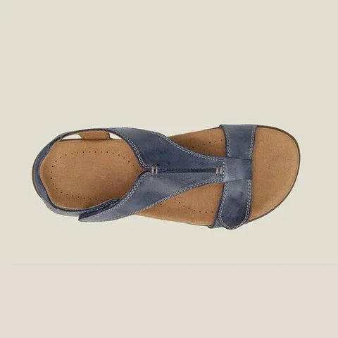 Giulia - Casual leather orthopedic sandals