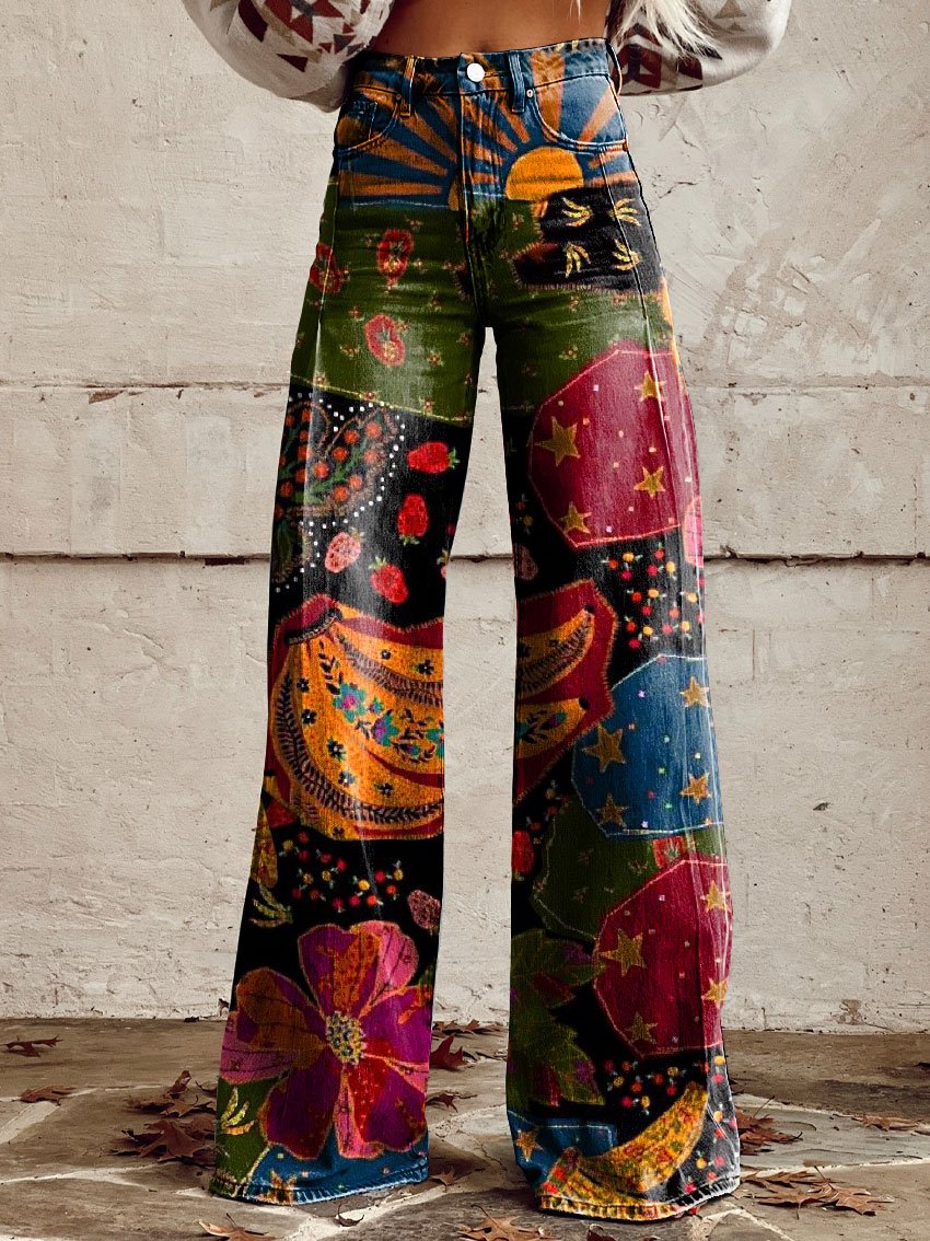 Dorena® | Pantalon Boho Vintage