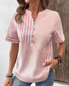Lilly | Soft Striped Women's Blouse