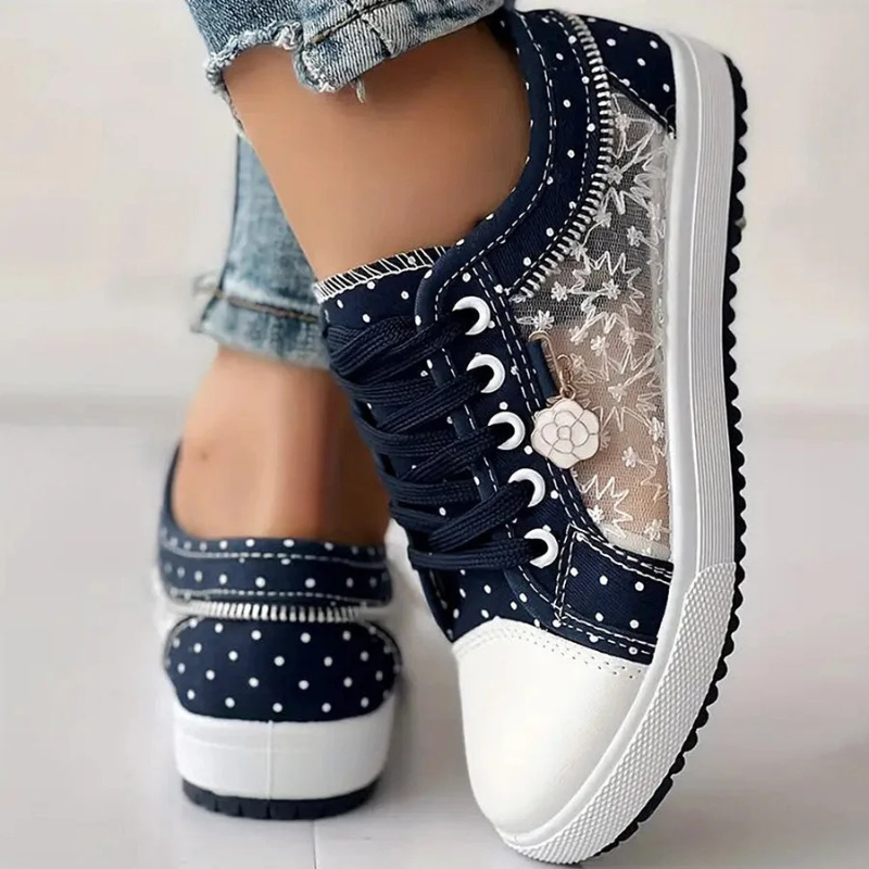 Jacqueline™ – Ortopediska Bekväma och Stilrena Sneakers