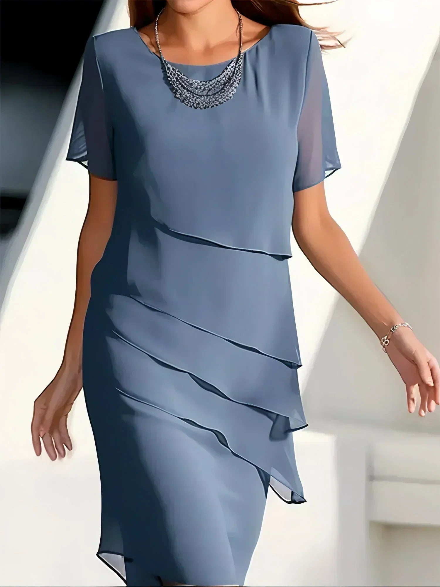 Milena | Elegant Dress with Layers