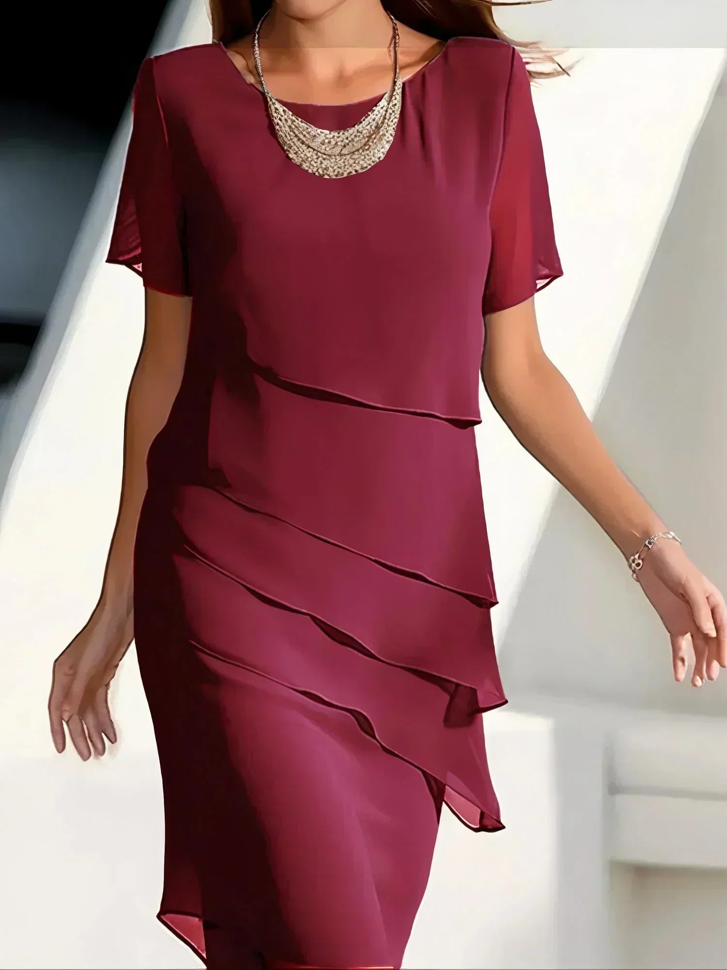 Milena | Elegant Dress with Layers