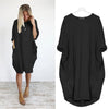 Fara | Sophisticated Belly Covering Dress
