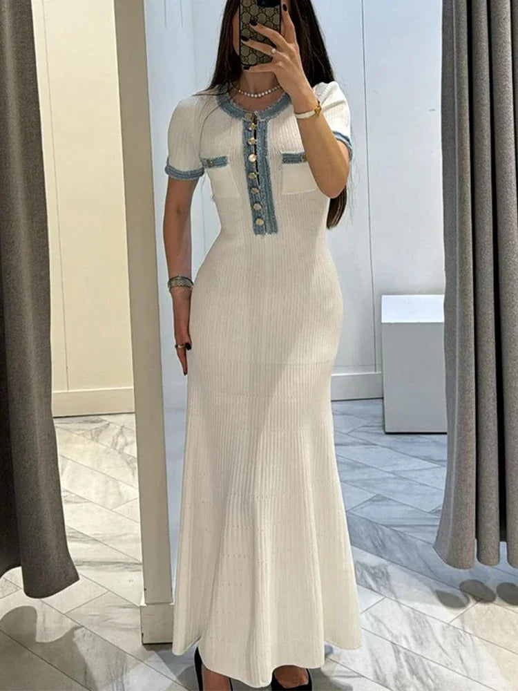 Yolanda |  Elegant knitted dress