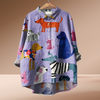 Dorena® | Exclusive Women's Blouse with Dog Print