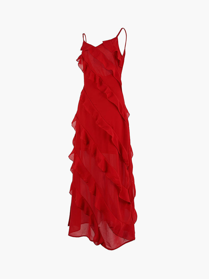 Dorena® | Elegant Dress with Ruffles