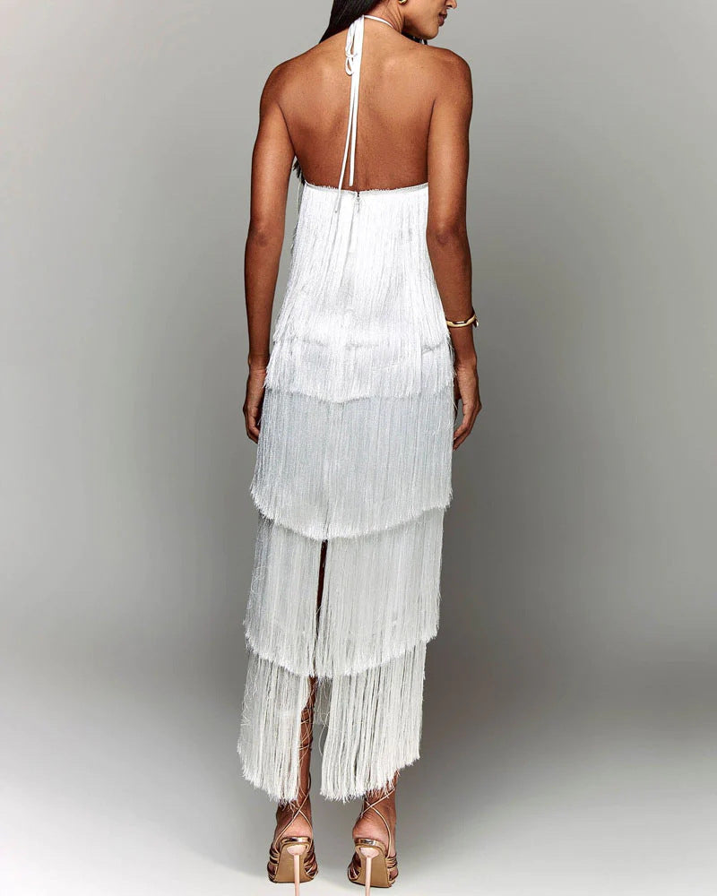 Isla | Dress with tassels