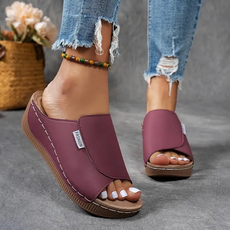 Thalia™ - Bekväma Sandaler För Kvinnor - Ortopediskt Stöd och Smärtlindring