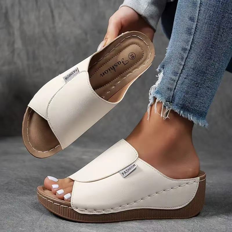 Thalia™ - Bekväma Sandaler För Kvinnor - Ortopediskt Stöd och Smärtlindring