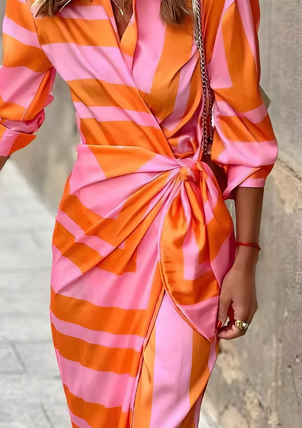Novia | Printed dress
