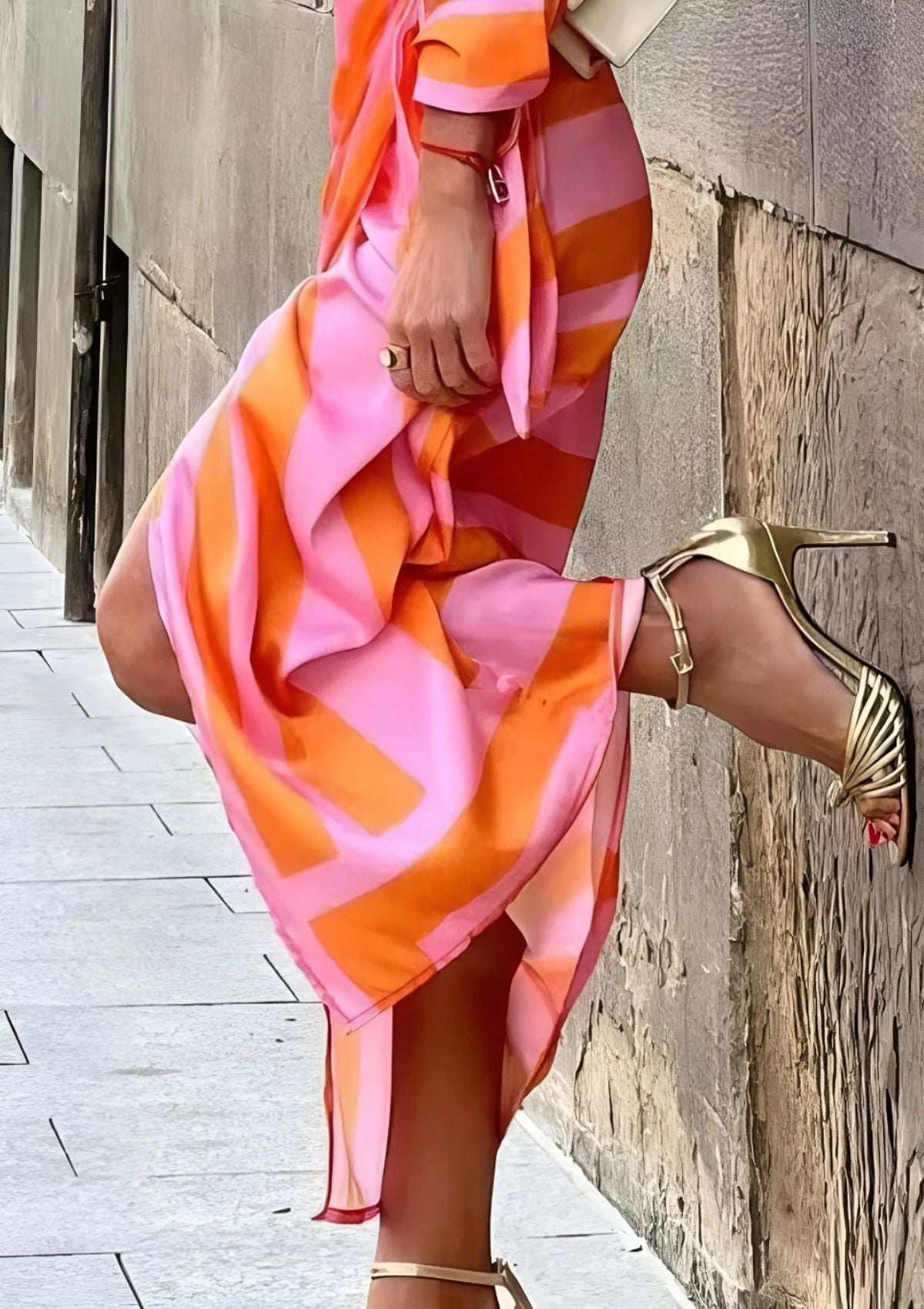 Novia | Printed dress