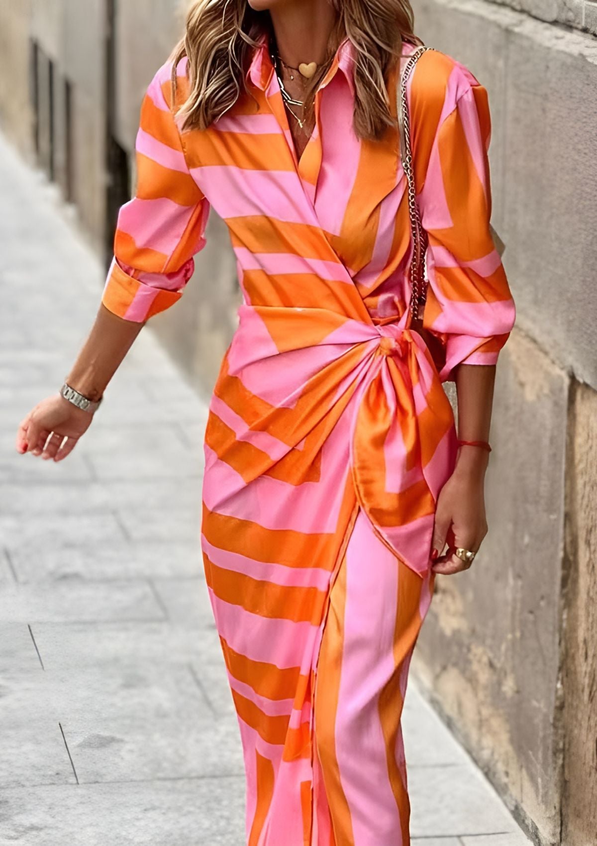 Novia | Printed dress