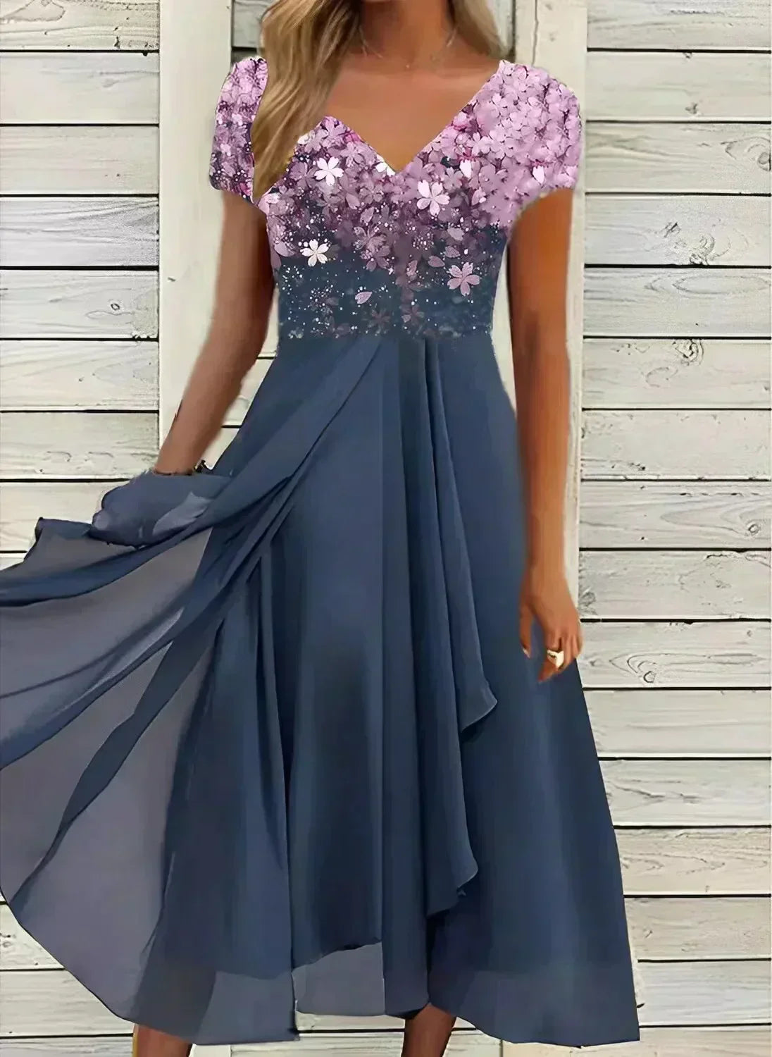 Alethea™ - Elegant Midiklänning