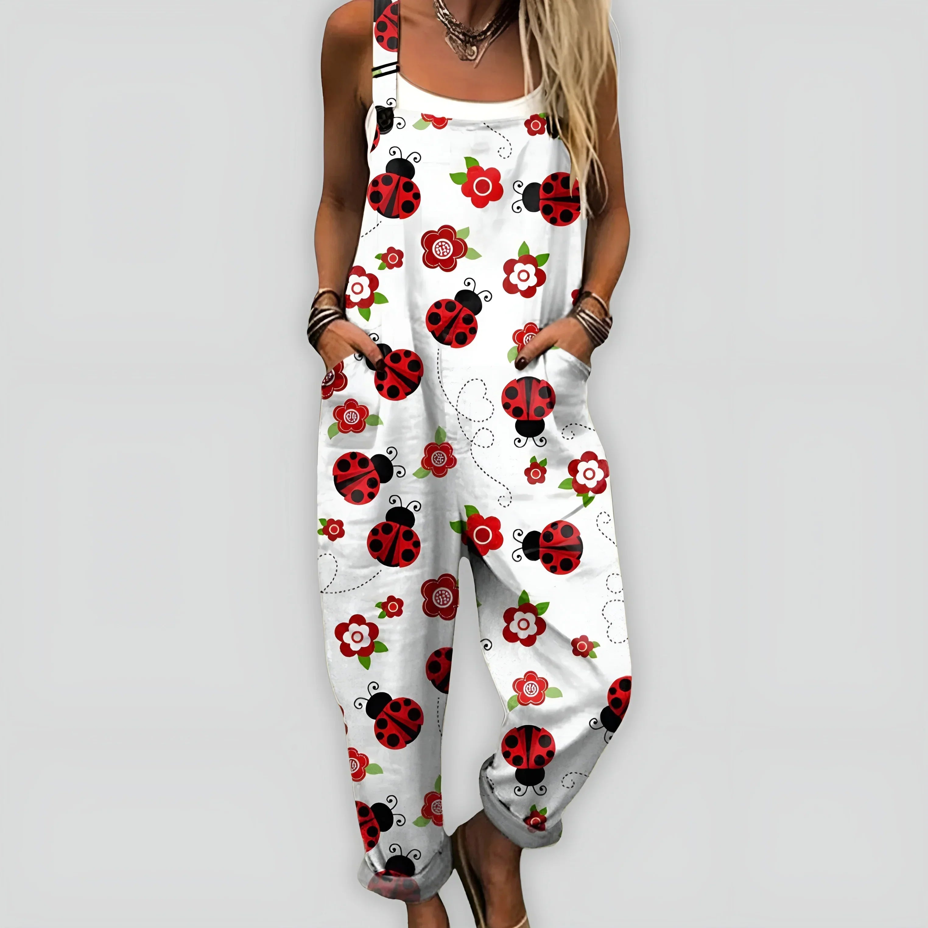 Faye™ - Bekväm och Stilren Jumpsuit med Ledig Passform
