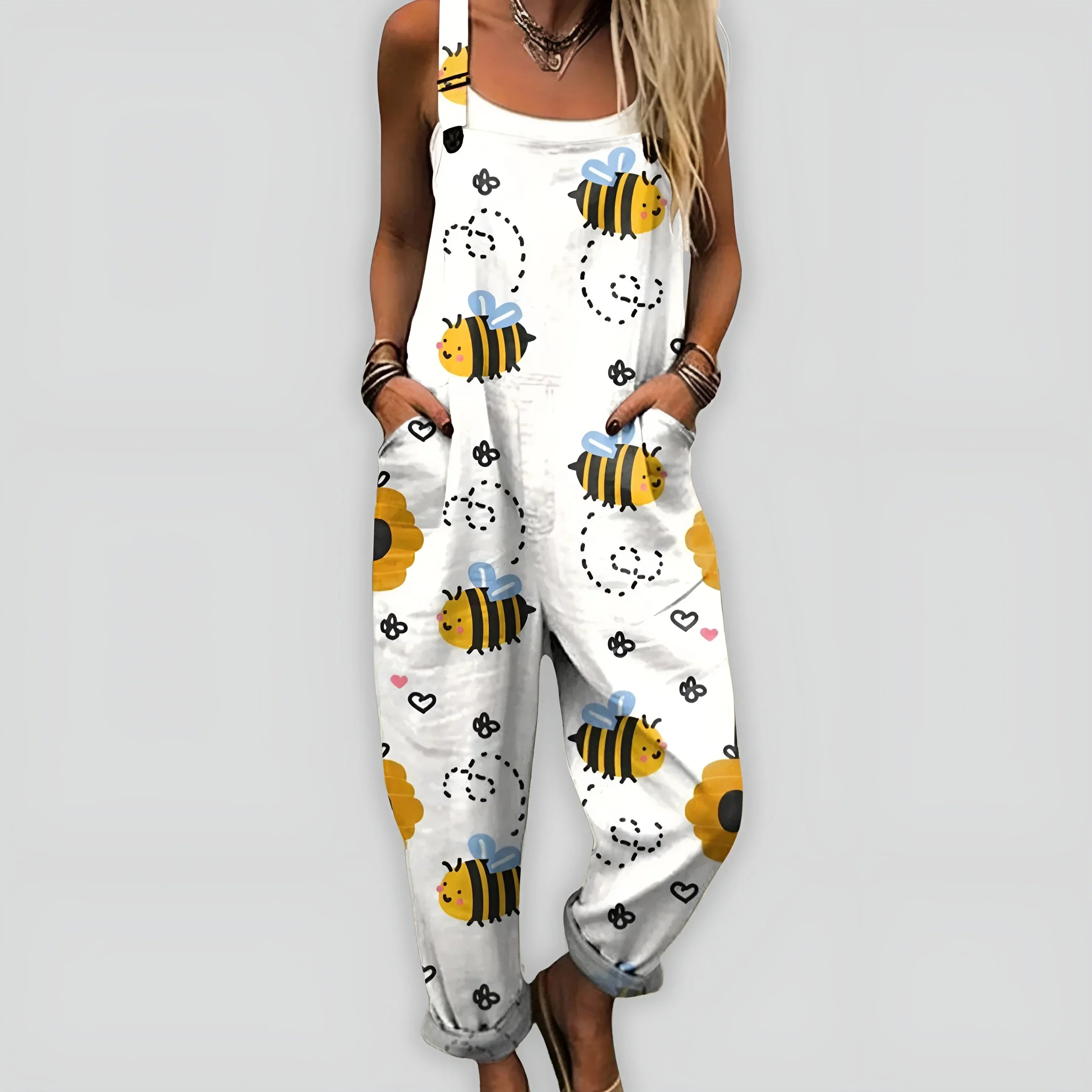 Faye™ - Bekväm och Stilren Jumpsuit med Ledig Passform