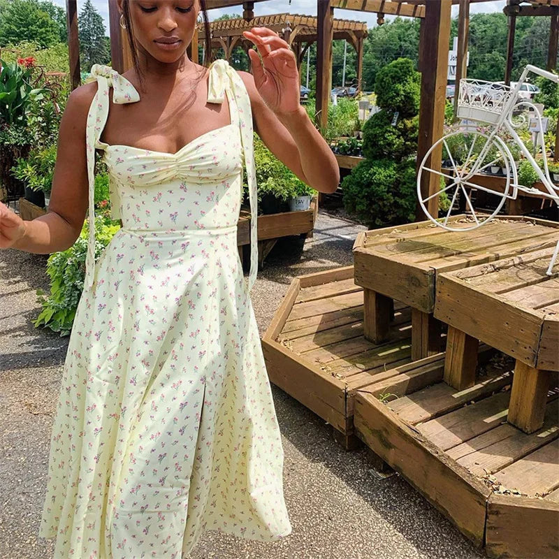 Sonia | Elegant floral print dress