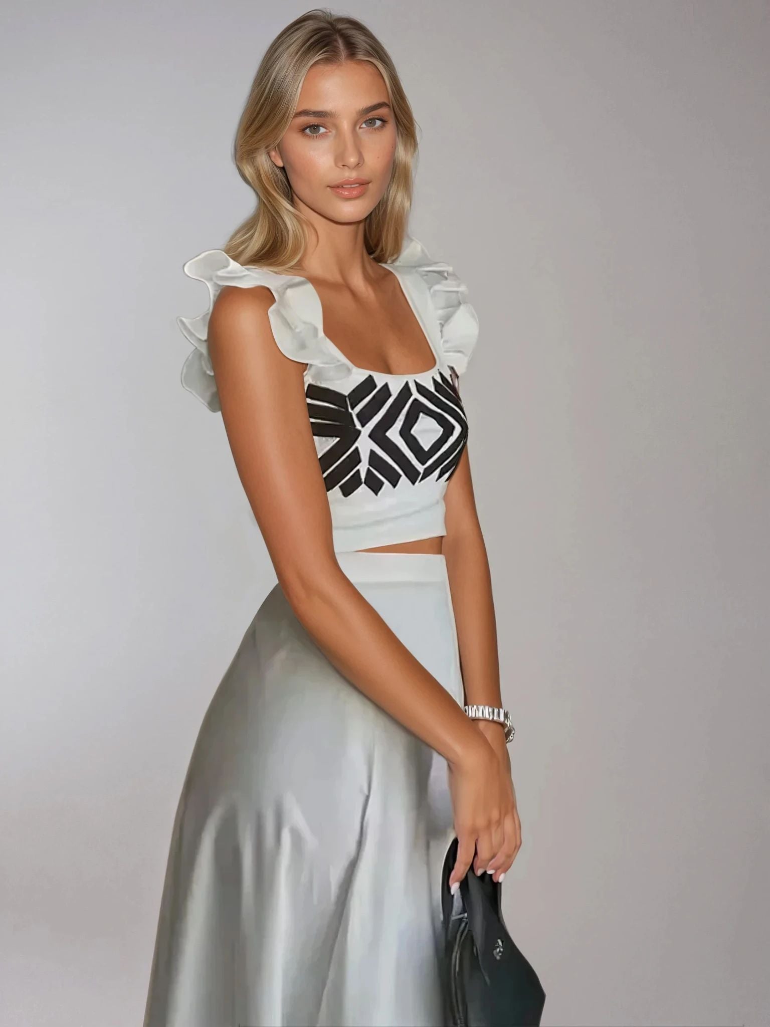 Cristeta | Skirt and Top Set