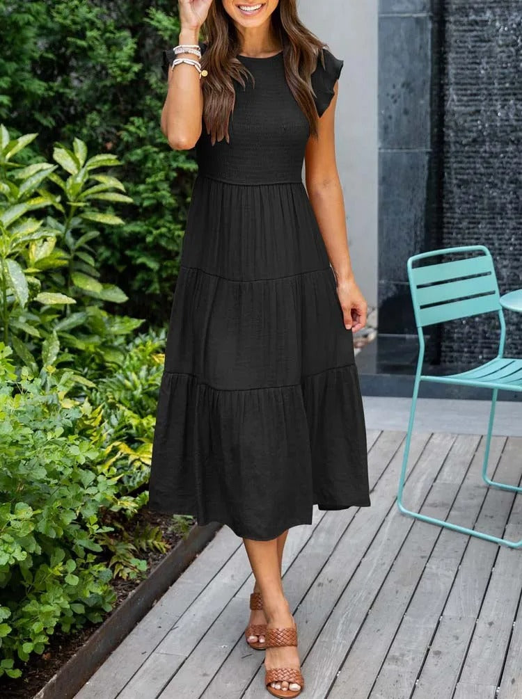 Amalia | Sophisticated dress that covers the belly