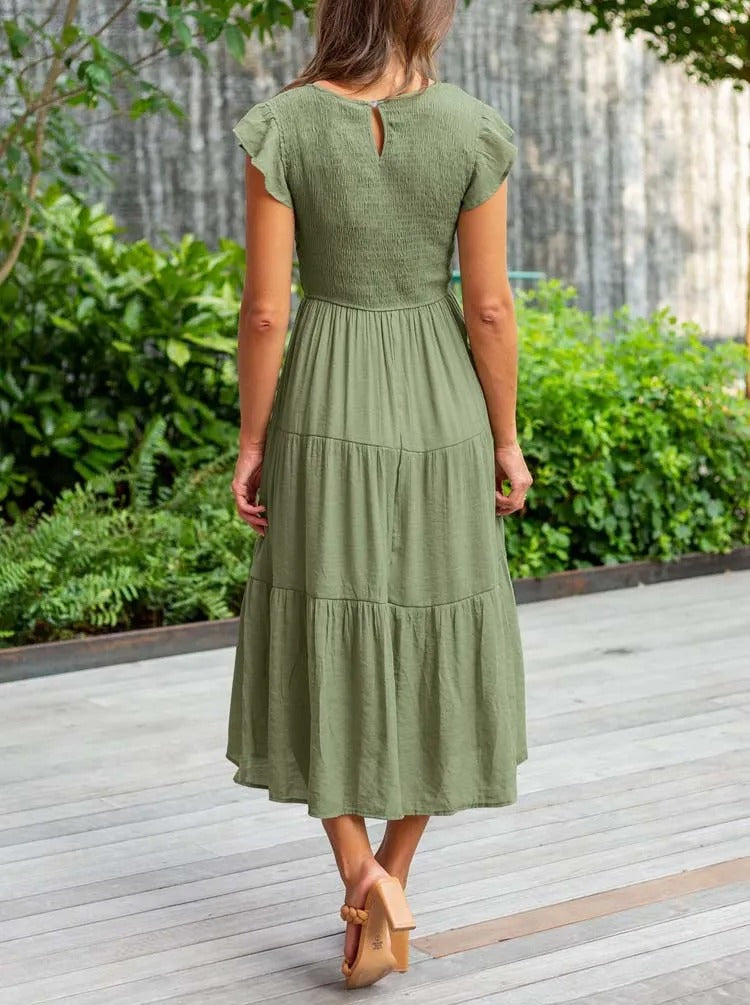 Amalia | Sophisticated dress that covers the belly