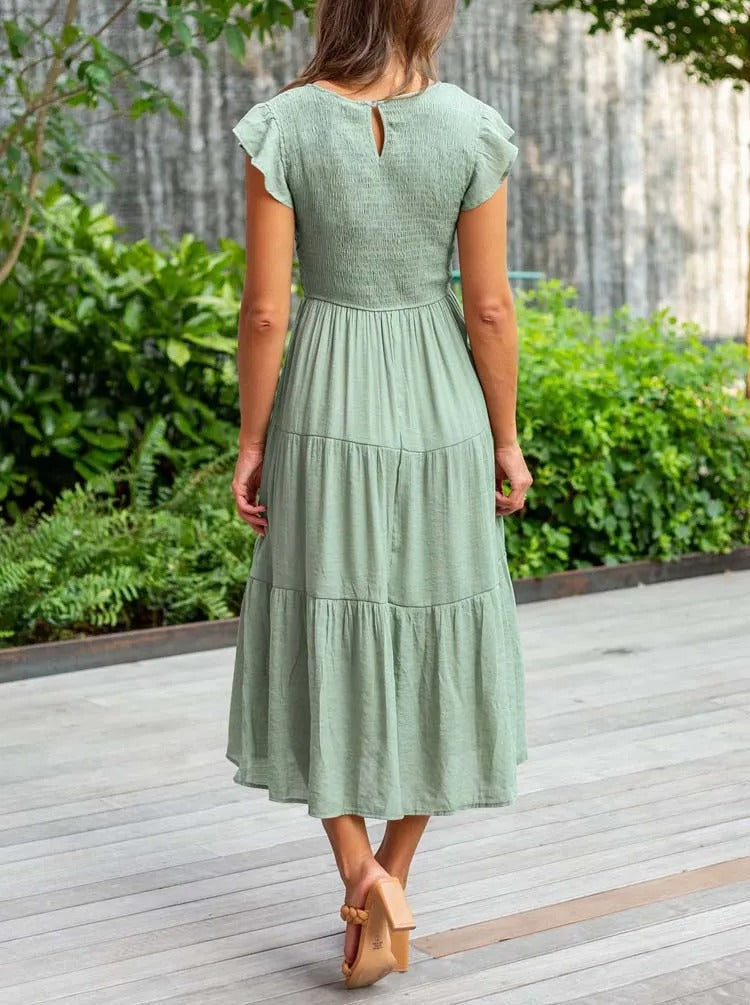 Amalia | Sophisticated dress that covers the belly