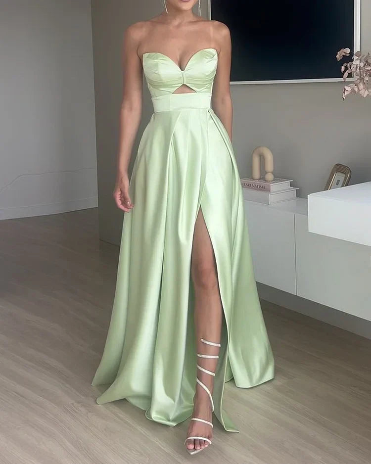 Valeria  | Long Sleeveless Dress