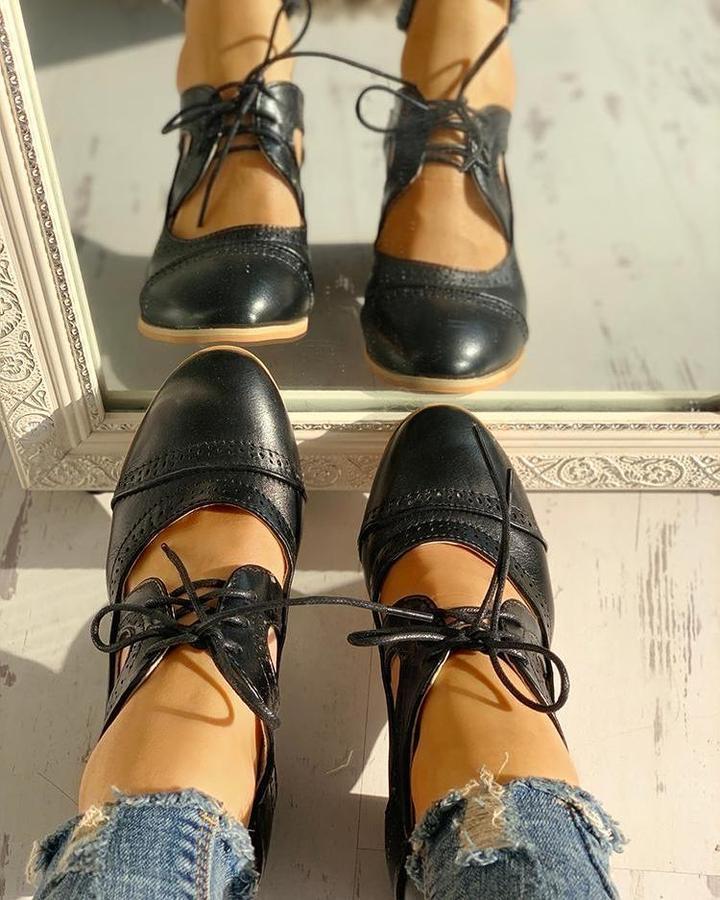MABEL | Stiliga Ortopediska Vintage Skor