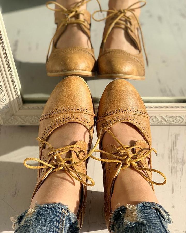 MABEL | Stiliga Ortopediska Vintage Skor