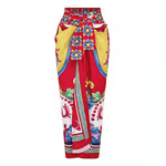 Vaya - Sling Pattern Print Bikini Swimsuit Set