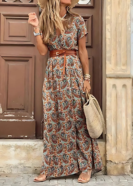 Celeste™ - Luftig & Stilren Boho Maxiklänning
