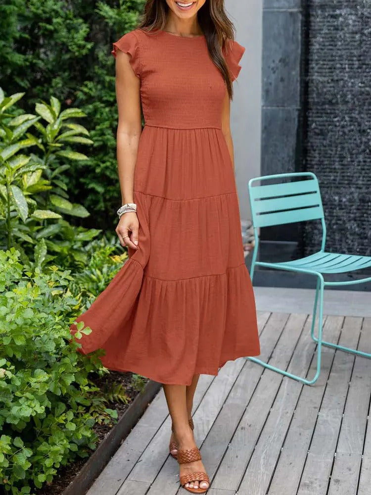 Amalia | Sophisticated dress that covers the belly