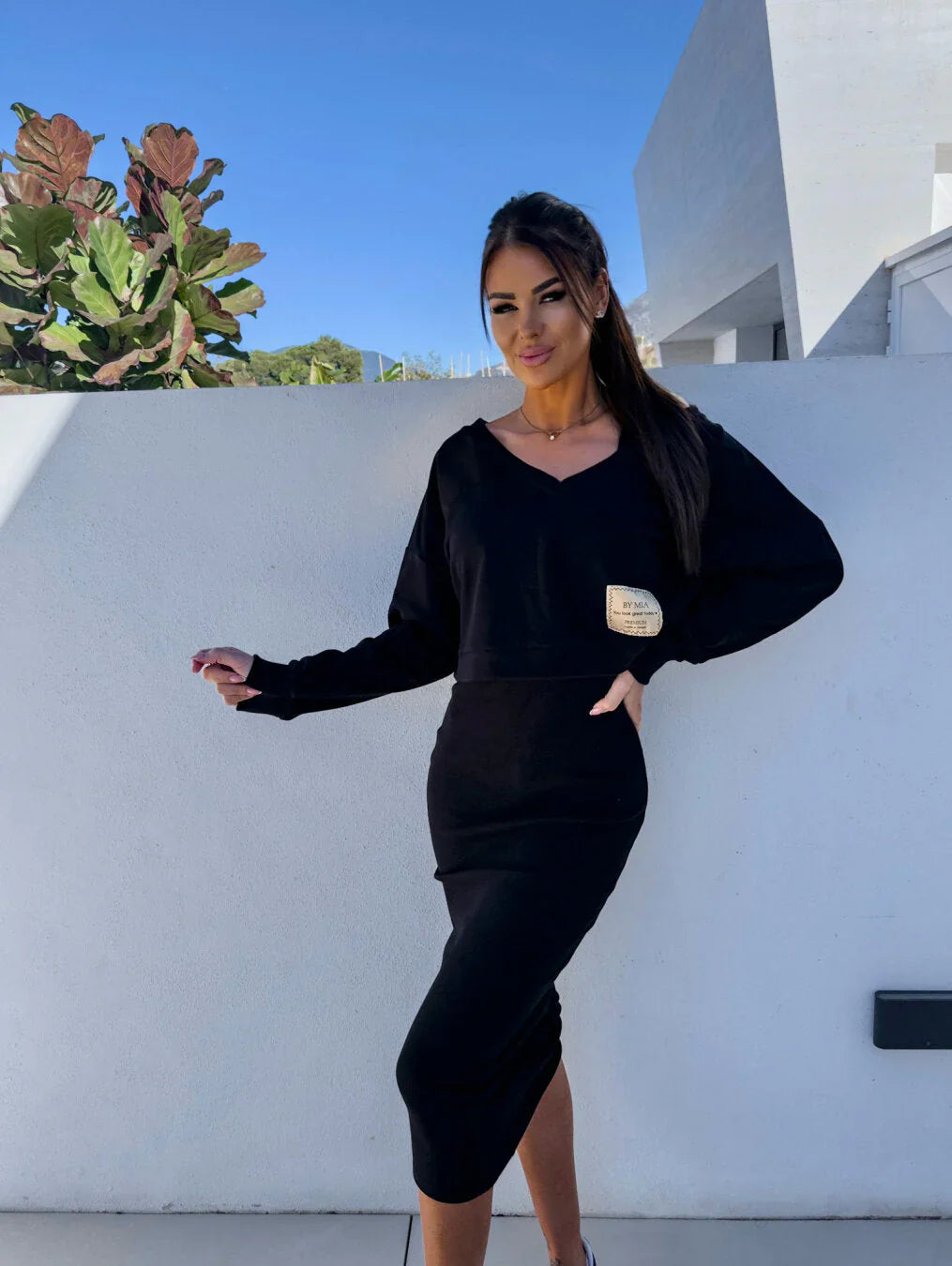 Carmen | Casual set of sweatshirt and dress